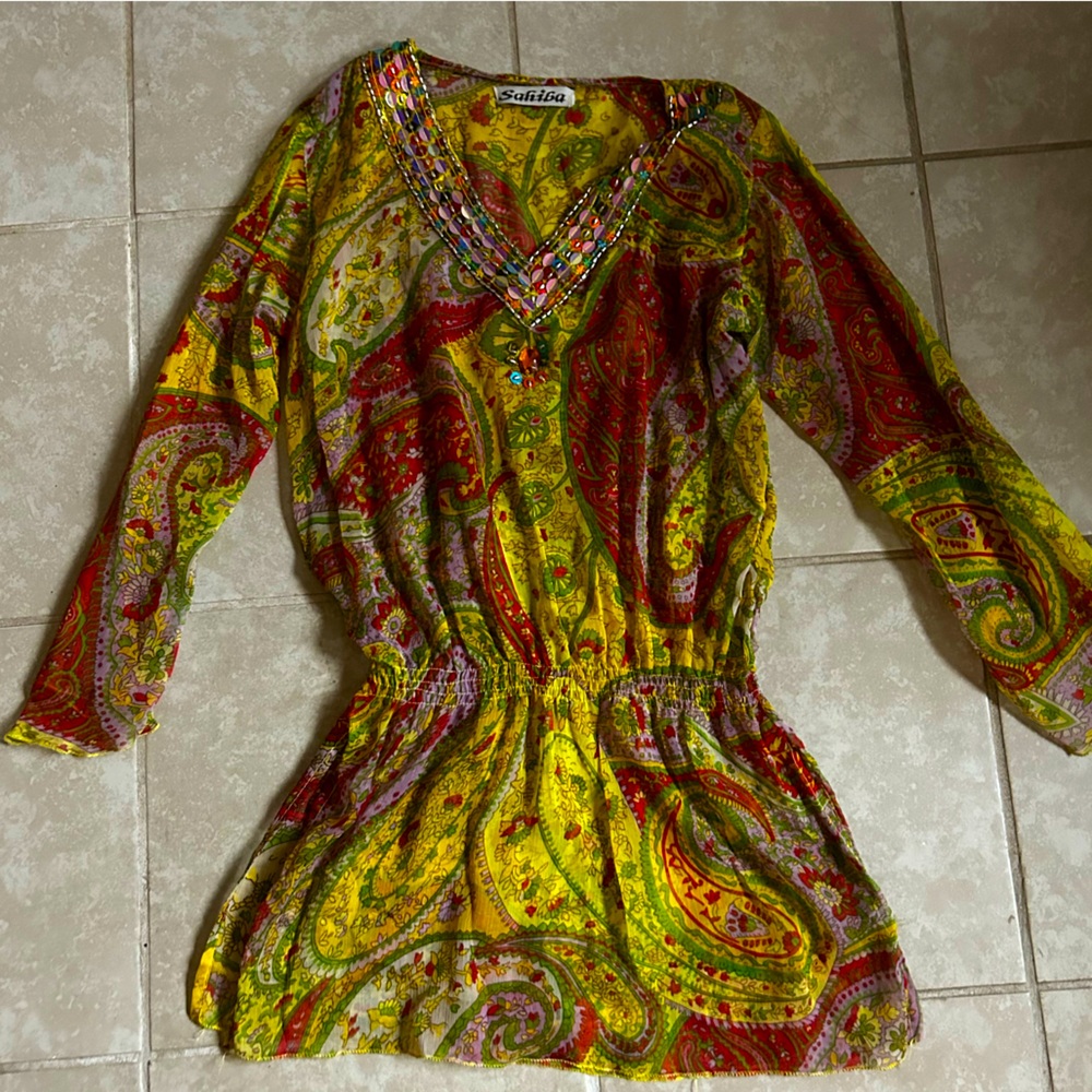 Sahiba Dress
Think it is a size S 
Used once